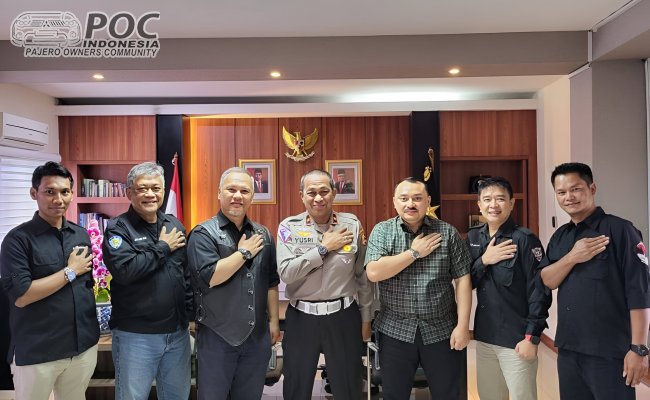 POC Indonesia Membangun Hubungan Baik dengan Korlantas Polri untuk Meningkatkan Keselamatan di Jalan Raya