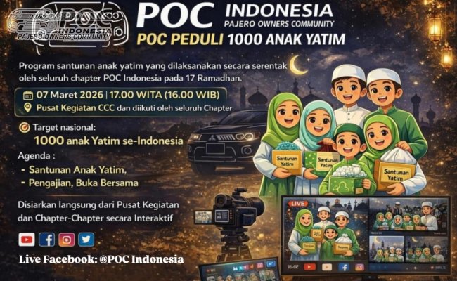 POC Peduli 1000 Anak Yatim